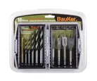 Set 10 Brocas para Madera Bauker