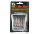 Set 15 puntas 50mm bauker