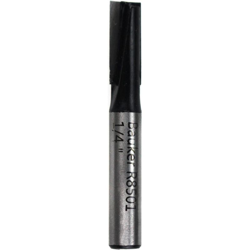 Bauker - Fresa acanalada 1/4