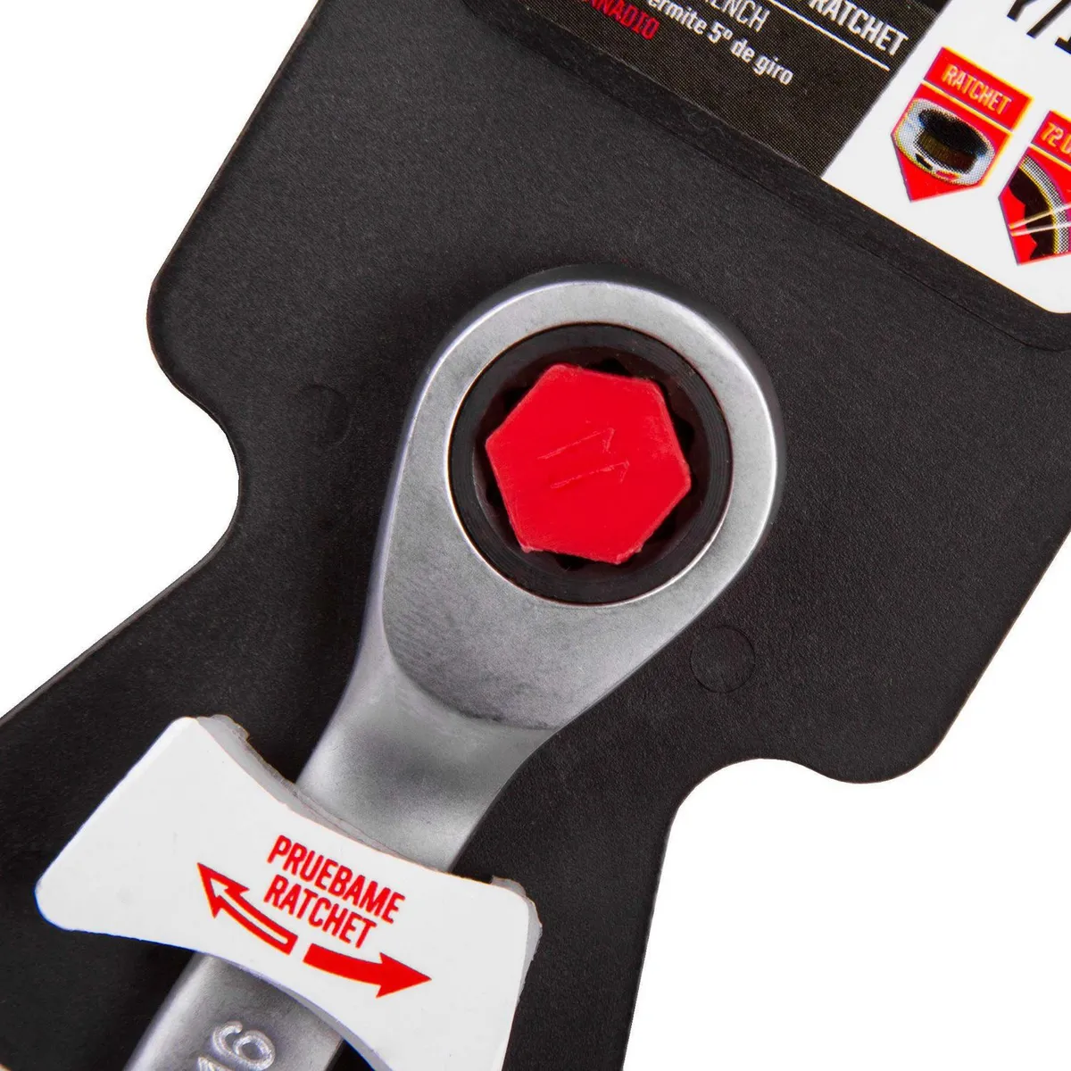 Ubermann - Llave 3/8pg combinada tipo ratchet ubermann