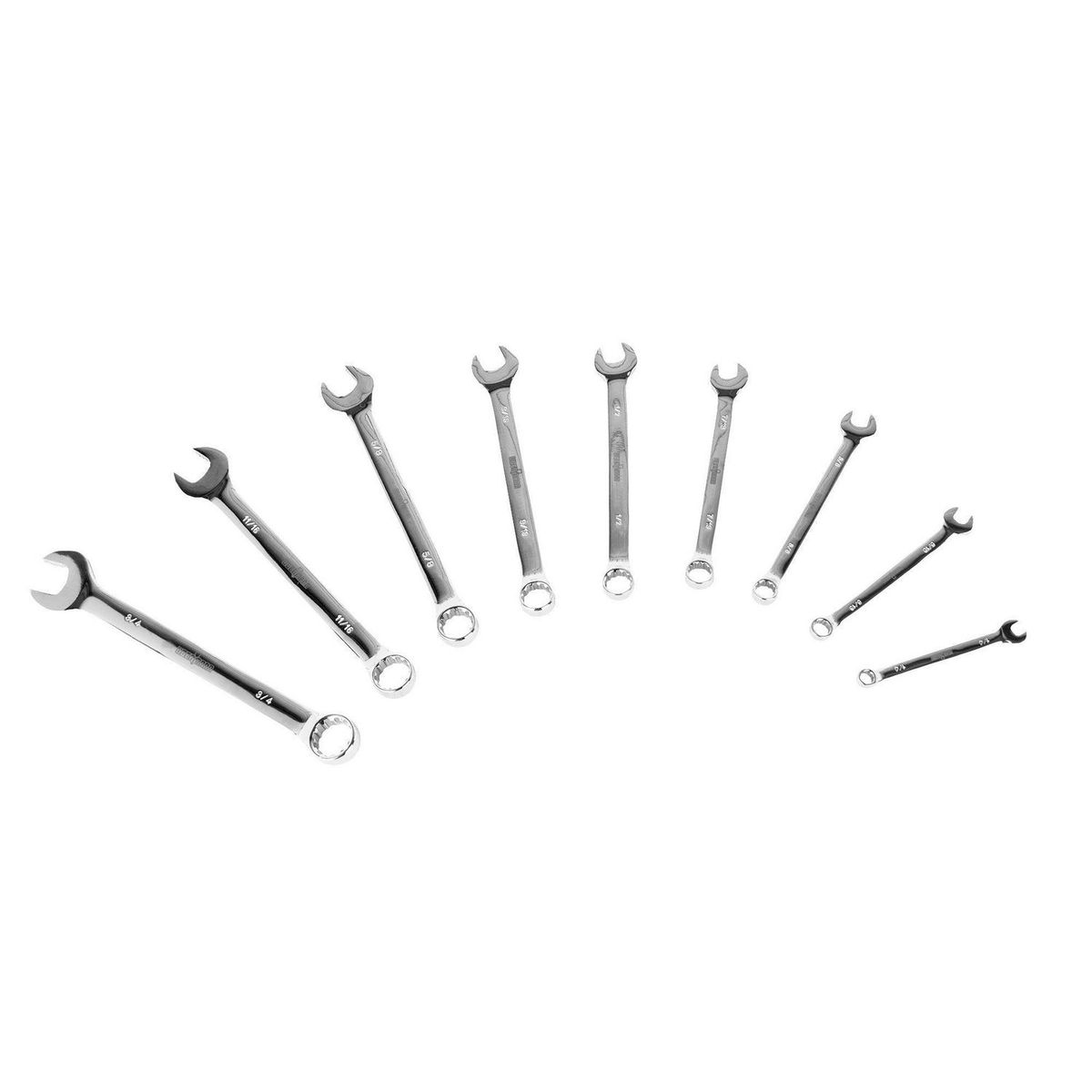 Ubermann - Juego 9 llaves combinadas 1/4-3/4pg ubermann