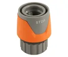Conector rápido 1/2" con stop americano