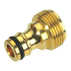 Adaptador macho metálico ergonómico 3/4"