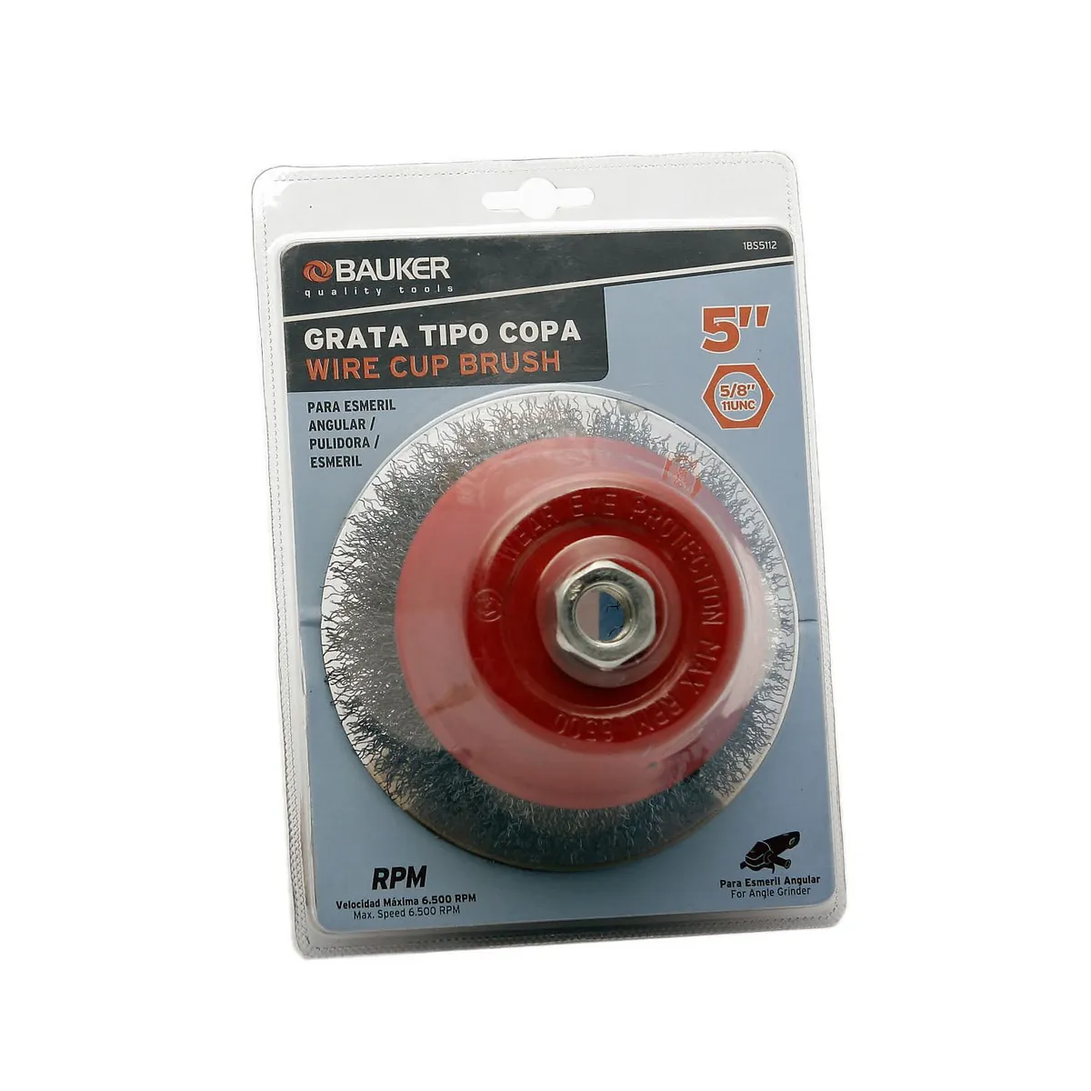  - Grata 5pg copa lisa 5/8 bauker