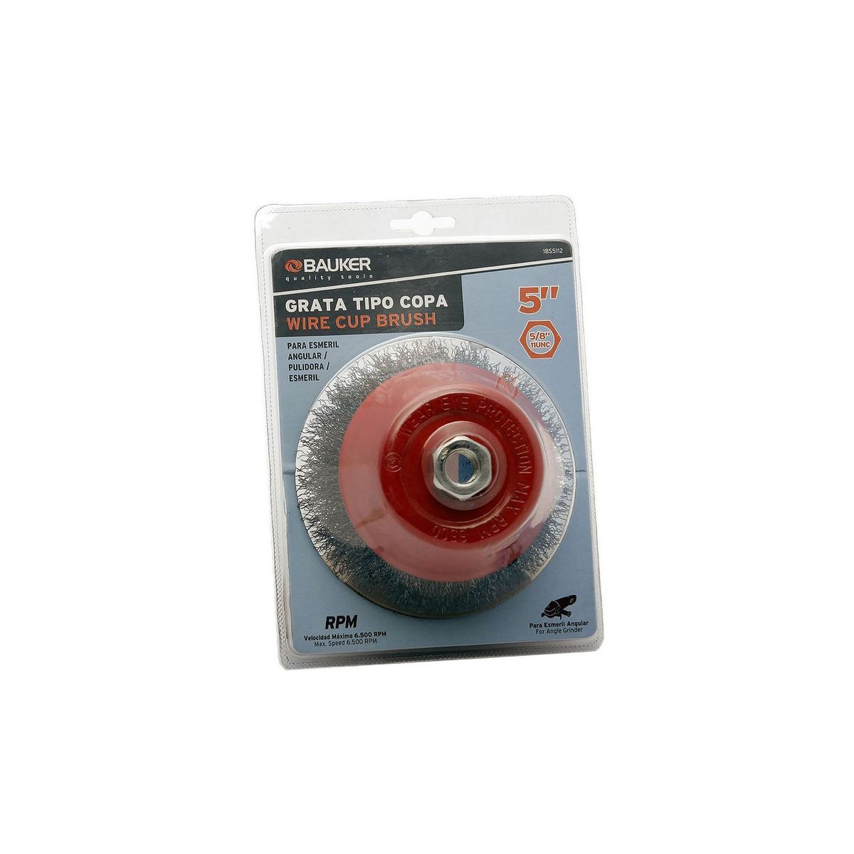  - Grata 5pg copa lisa 5/8 bauker