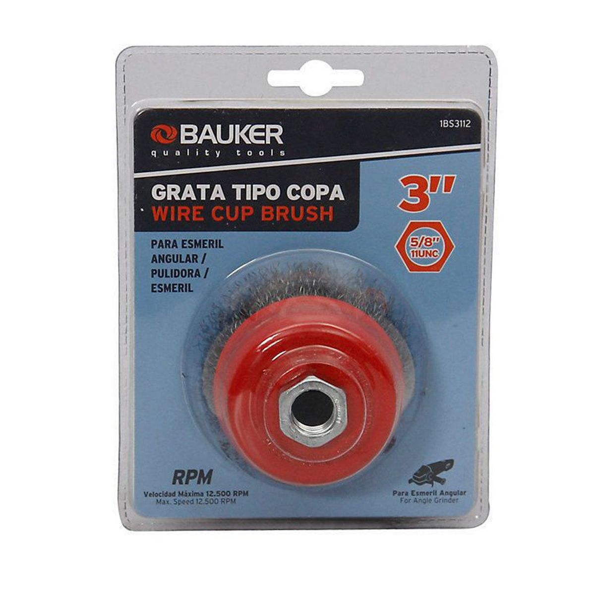  - Grata 3pg copa entorchada 5/8 bauker