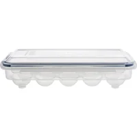 Contenedor de clip para 10 huevos plástico