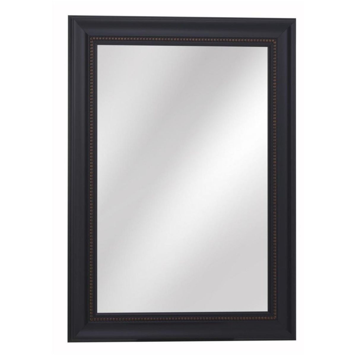 Just Home Collection - Espejo Decorativo Rectangular de 79 x 108 cm Negro