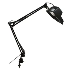 Lámpara de Escritorio Lupa Negro 40 Watts E27