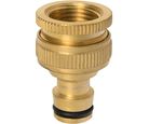 Adaptador macho plástico ergonómico 3/4"