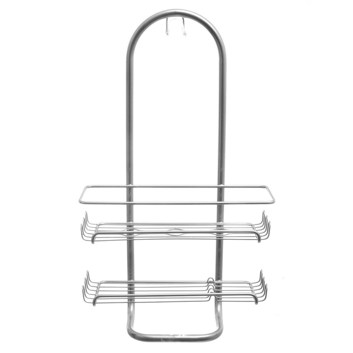 Idesign - Canasta para regadera plateada