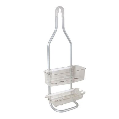 Organizador para bao Zia de aluminio 12 x 24 x 57 centmetros