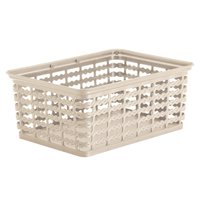 Canasta decorativa taupé mediana 4 litros