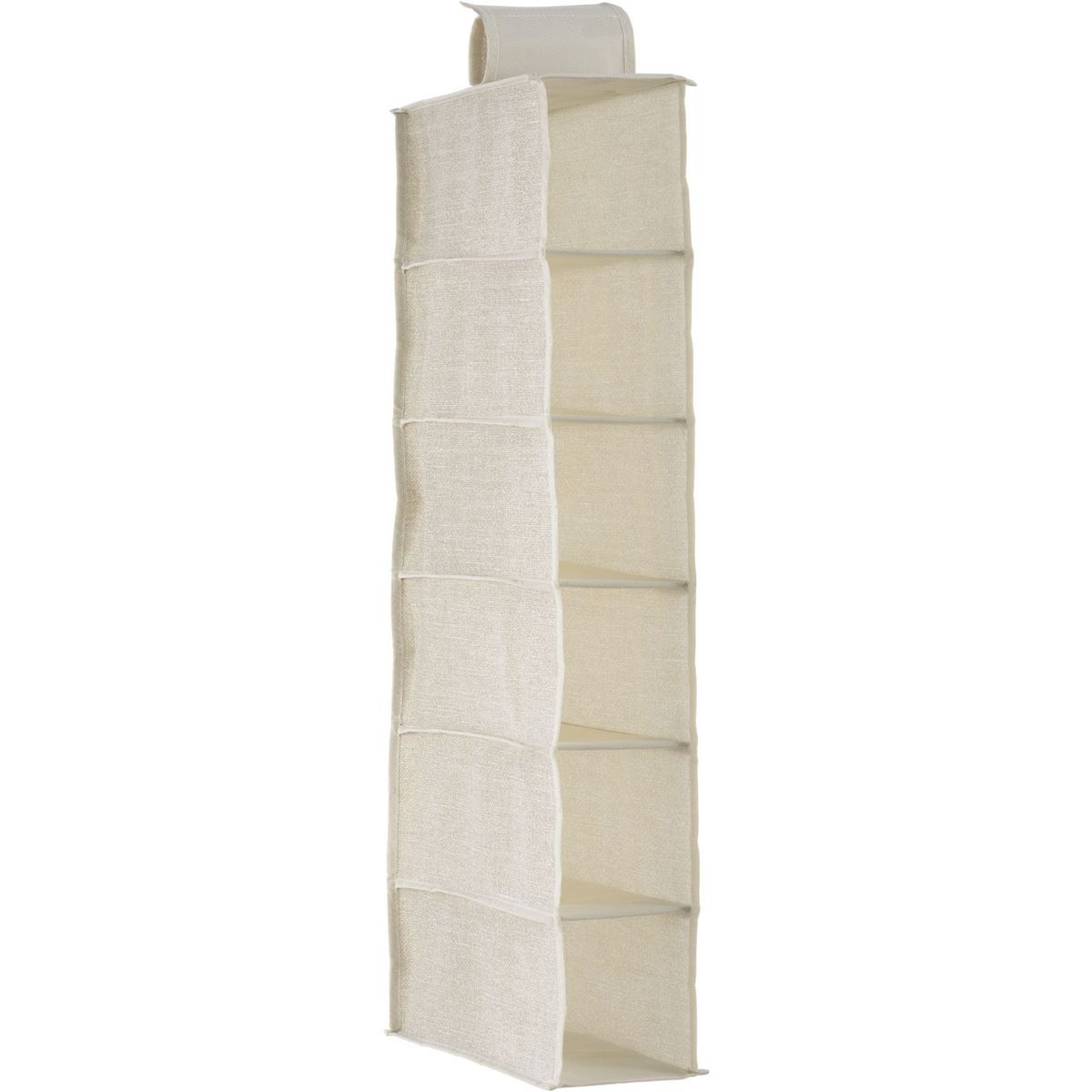 Just Home Collection - Organizador de tela con 6 repisas 15 x 30 x 84 cm
