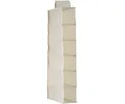 Organizador de tela con 6 repisas 15 x 30 x 84 cm