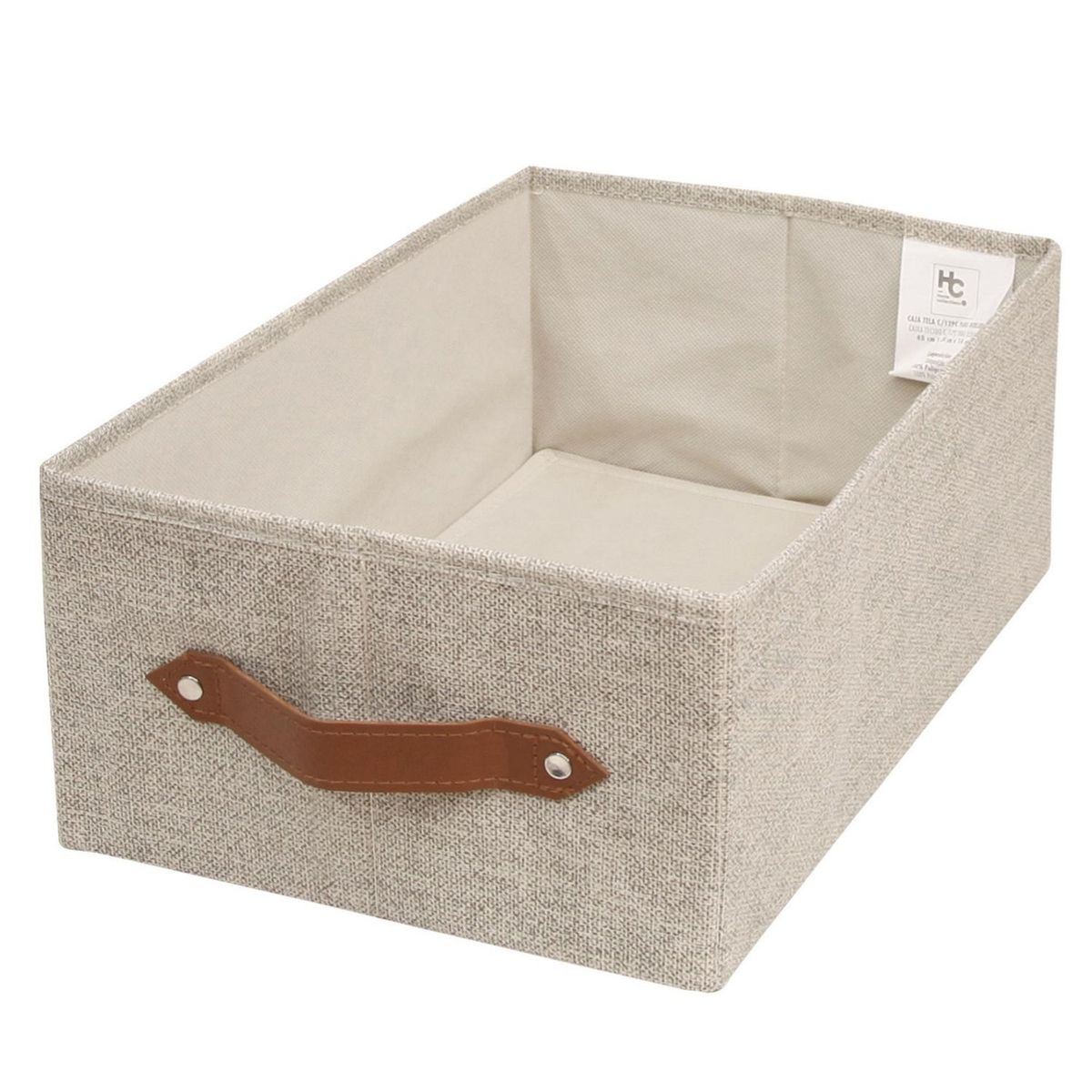 Just Home Collection - Caja tela con 12 espacios