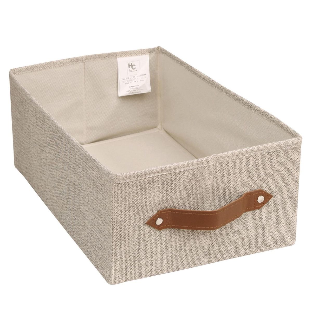 Just Home Collection - Caja tela con 12 espacios