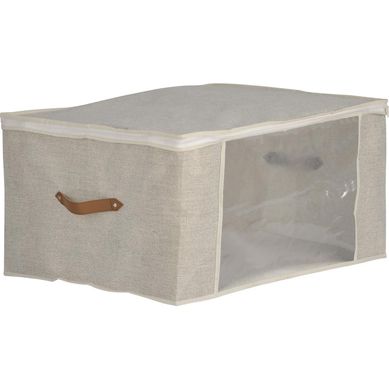 Organizador de tela con cierre 60 x 45  x 30 cm