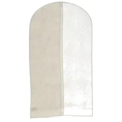 Funda blanca para ropa 60 x 100 centímetros