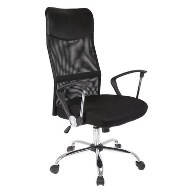 Silla pc Malla respaldo alto negro