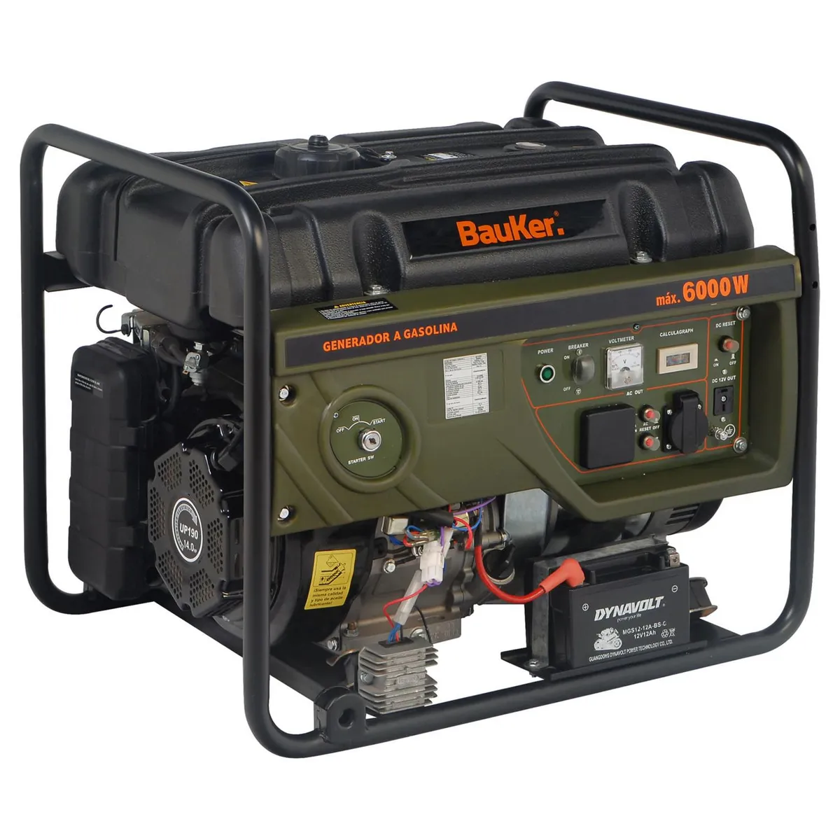  - Generador a Gasolina 6000W Bauker