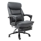 Silla ejecutiva con reposapies