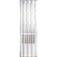 Puerta Plegable PVC para Closet Lugano de 87 x 240 cm Blanco
