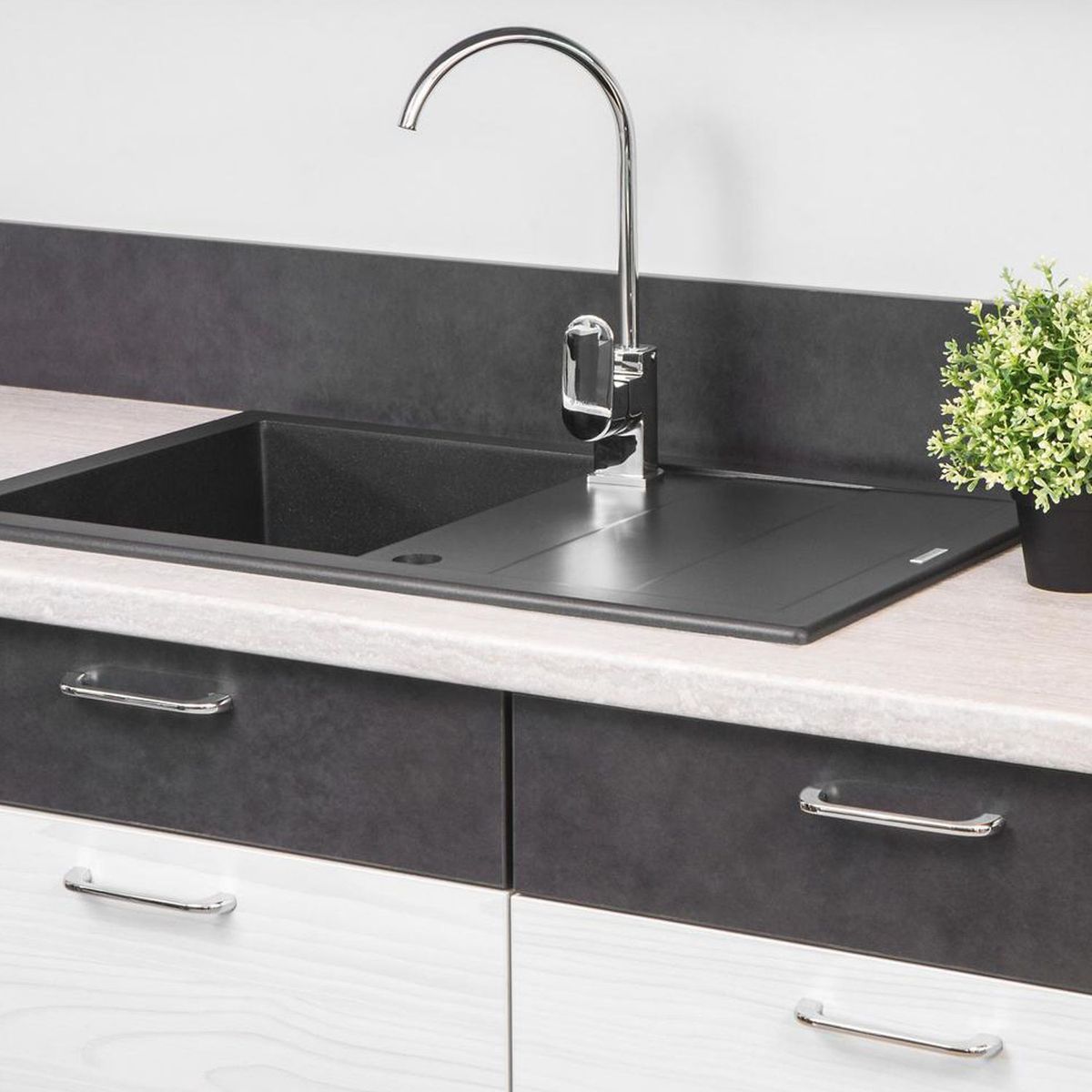 Fixser - Manija cromo mate 128 mm