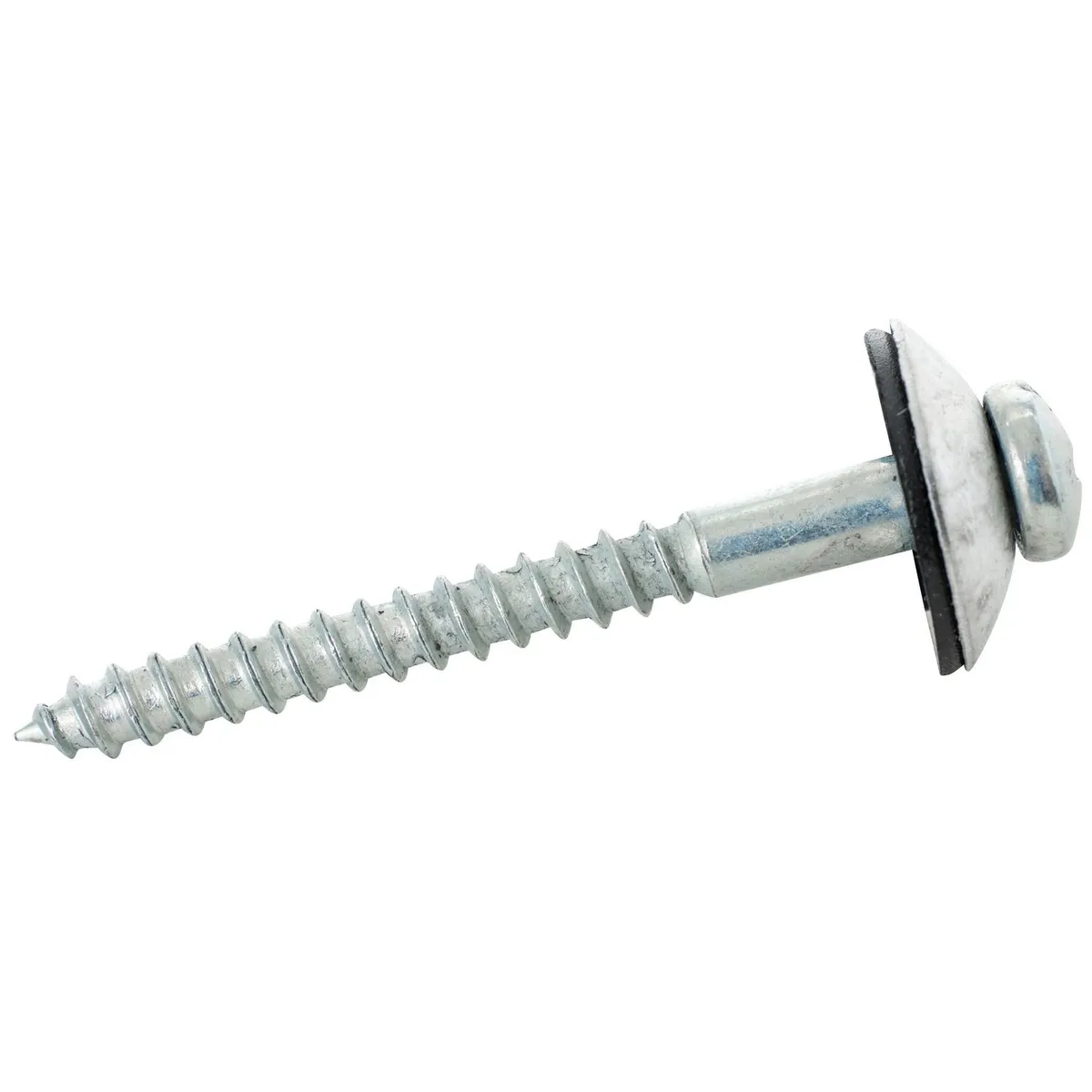 Tornillo zincado doble sello 2X10, marca Fixser - Foto Principal
