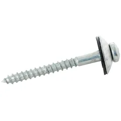 Tornillo zincado doble sello 2X10