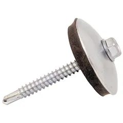 Tornillos cabeza hexagonal 2 x 12 autoperforante 50 pzas.