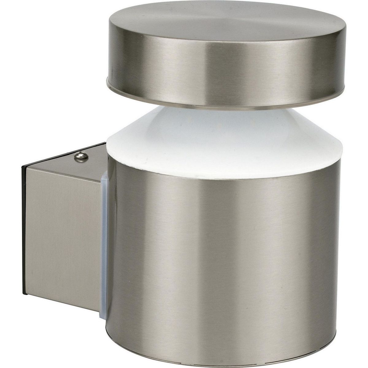 Just Home Collection - Arbotante exterior Atenas led 6W plata neutra 600lm metal 12cm