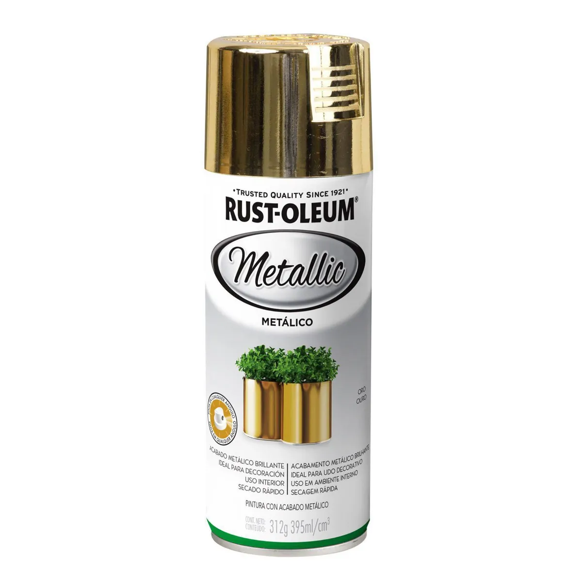  - Aerosol metálico oro 312 g