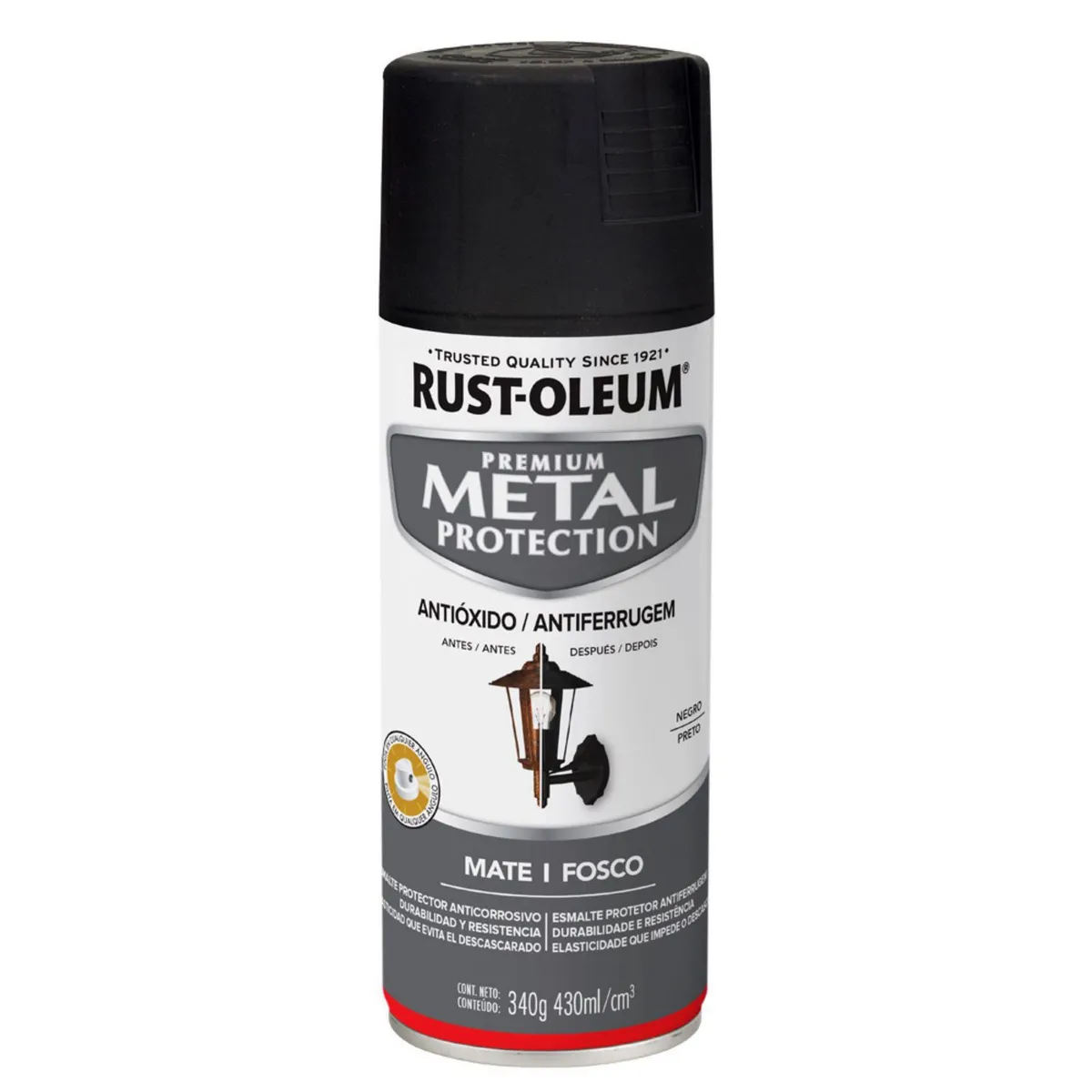  - Aerosol mate negro 340 g