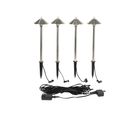 Pack 4 Estacas Solares Led IP44 50cm
