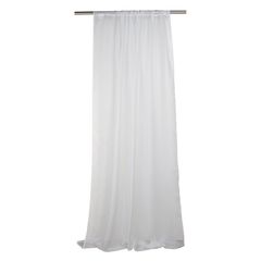 Velo liso 1 panel blanco 145x220 cm