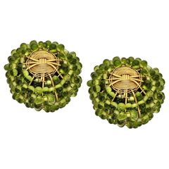 Jaladera cristal verde