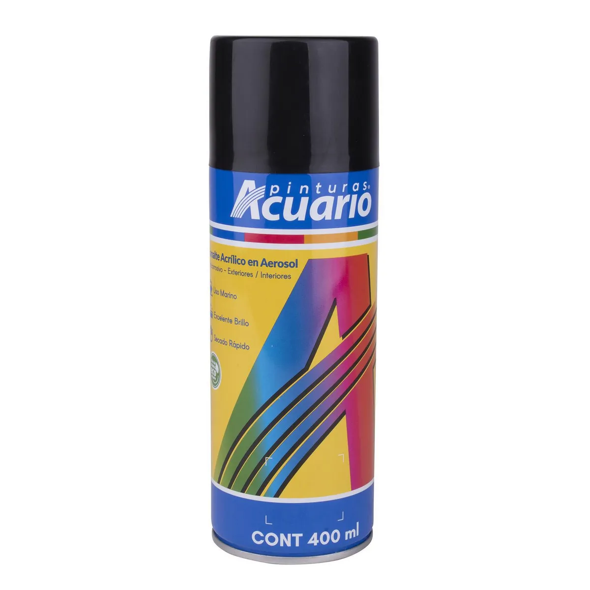Acuario - Aerosol negro mate 400 ml