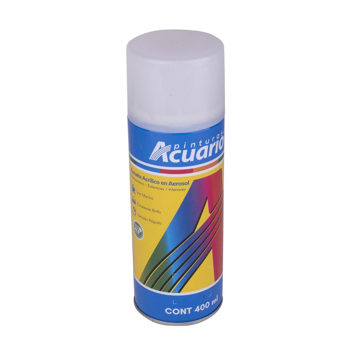 Aerosol transparente 400 ml, marca Acuario - Foto Principal