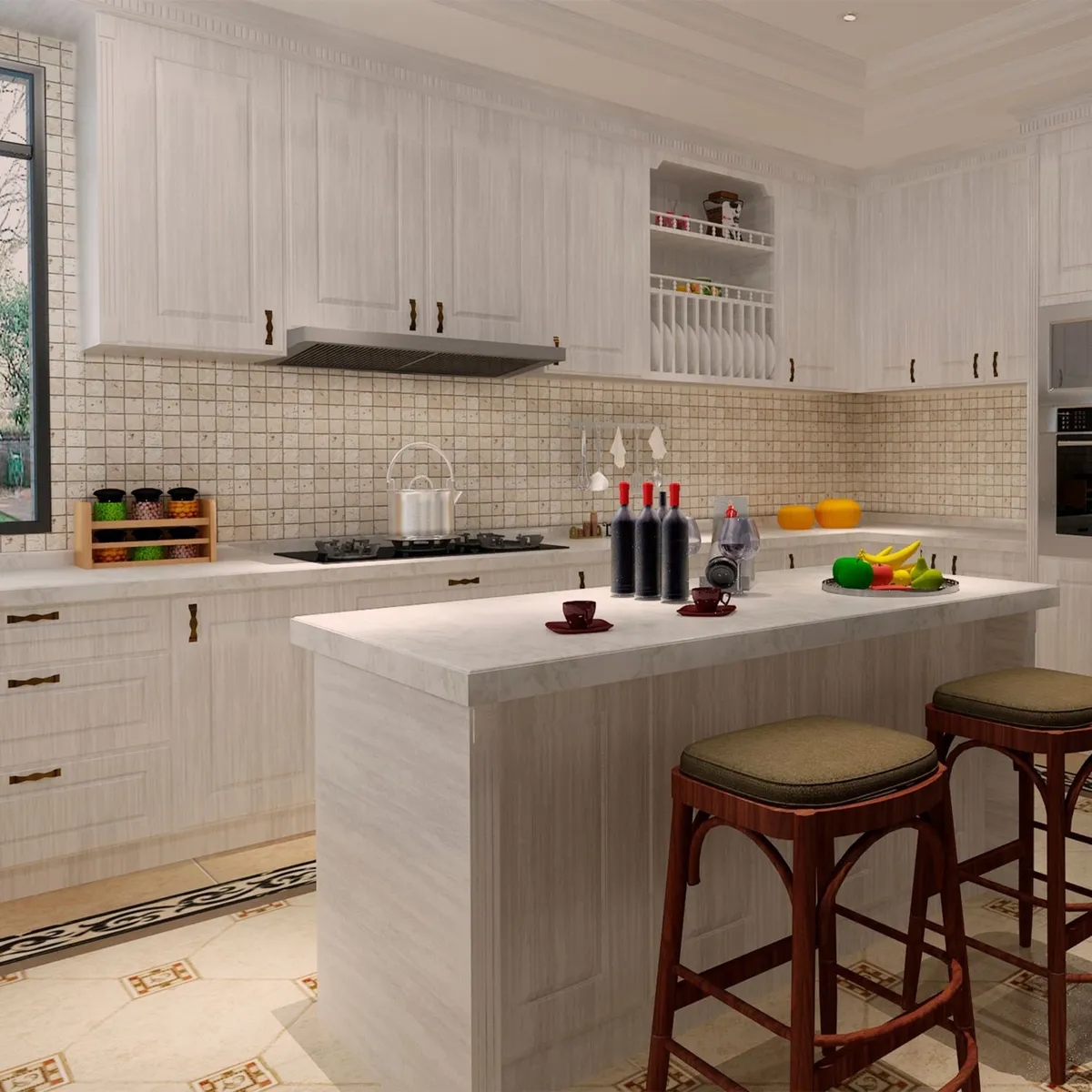 **Malla Mosaico Travert Classic 30.5X30.5, marca Holztek - Foto 2