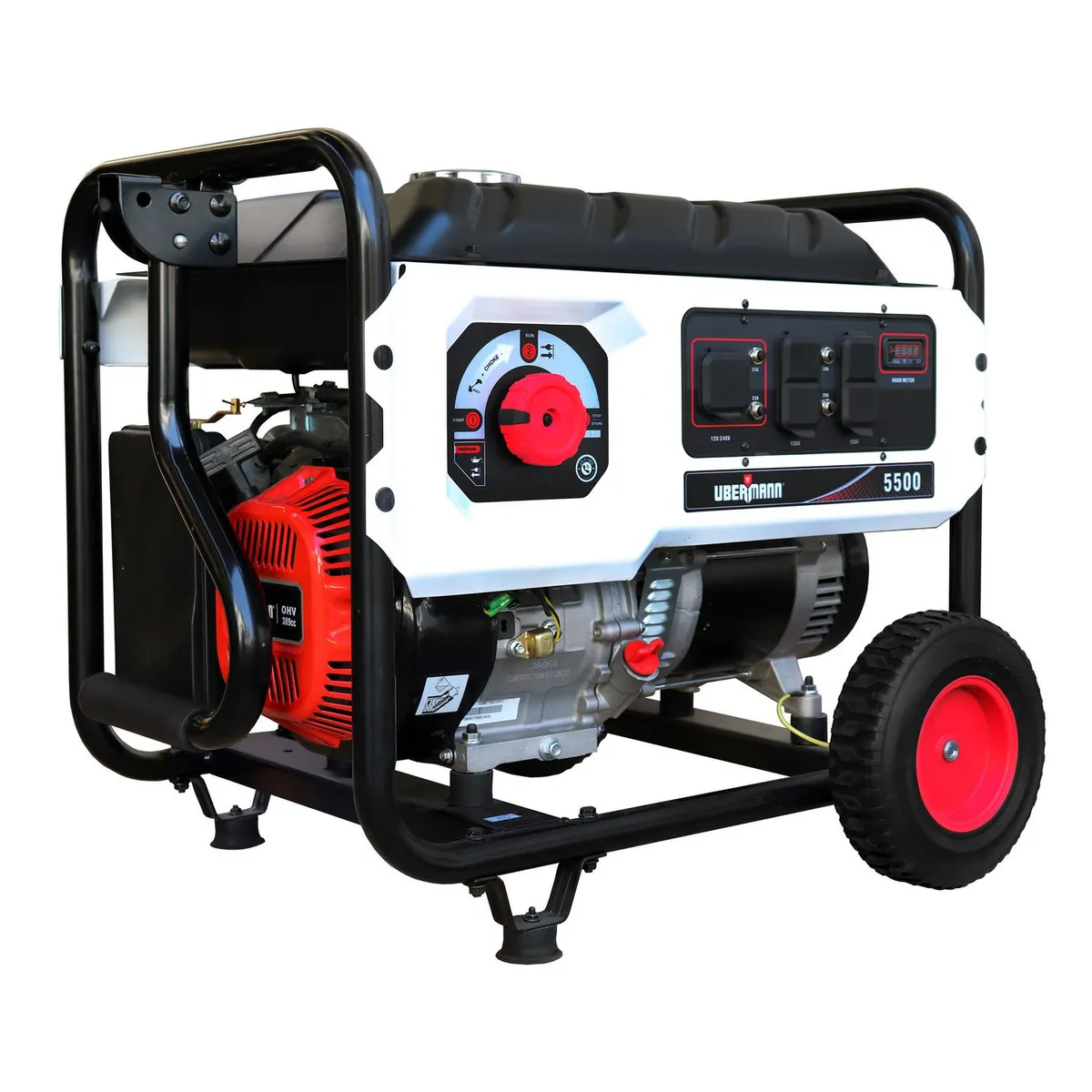 Generador a gasolina 5500 w, marca Ubermann - Foto Principal