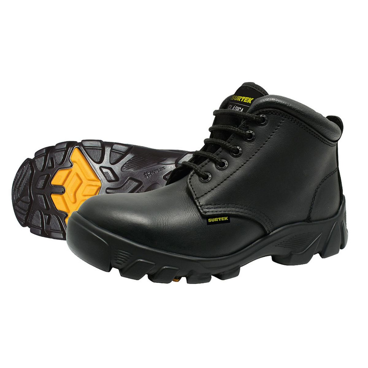 Surtek - Bota seguridad negro #6.5