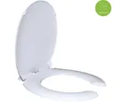 Asiento baño Platinum slow 92 redondo blanco