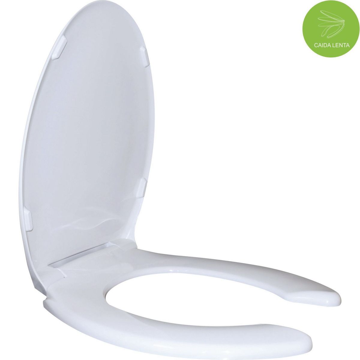 Sensi Dacqua - Asiento baño Platinum slow 96 alargado blanco