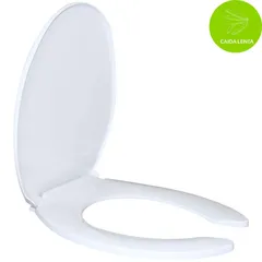 Asiento baño Premium slow 96 alargado blanco