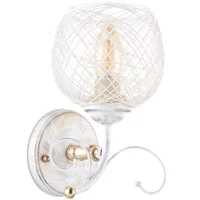 Arbotante Zacatlán 40W blanco 1luz E27 vidrio 25cm