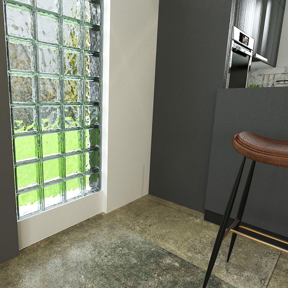 Foncer - Vidrioblock 19 x 19 x 8 cm Transparente