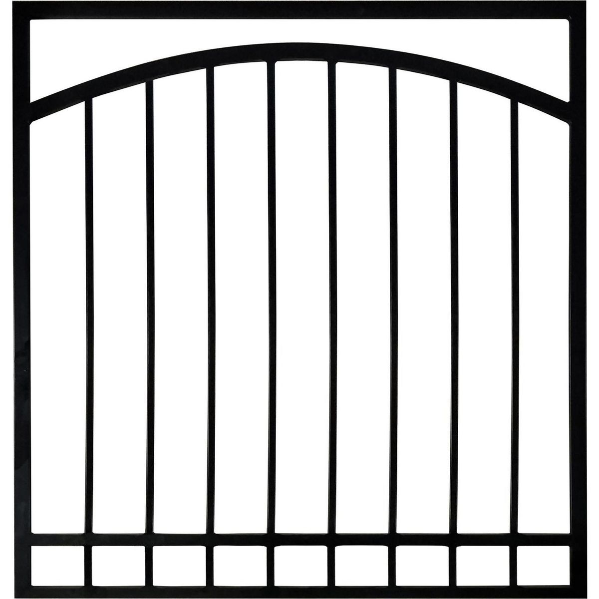 Sheriff - Ventana aluminio protector 100 x 100 cm