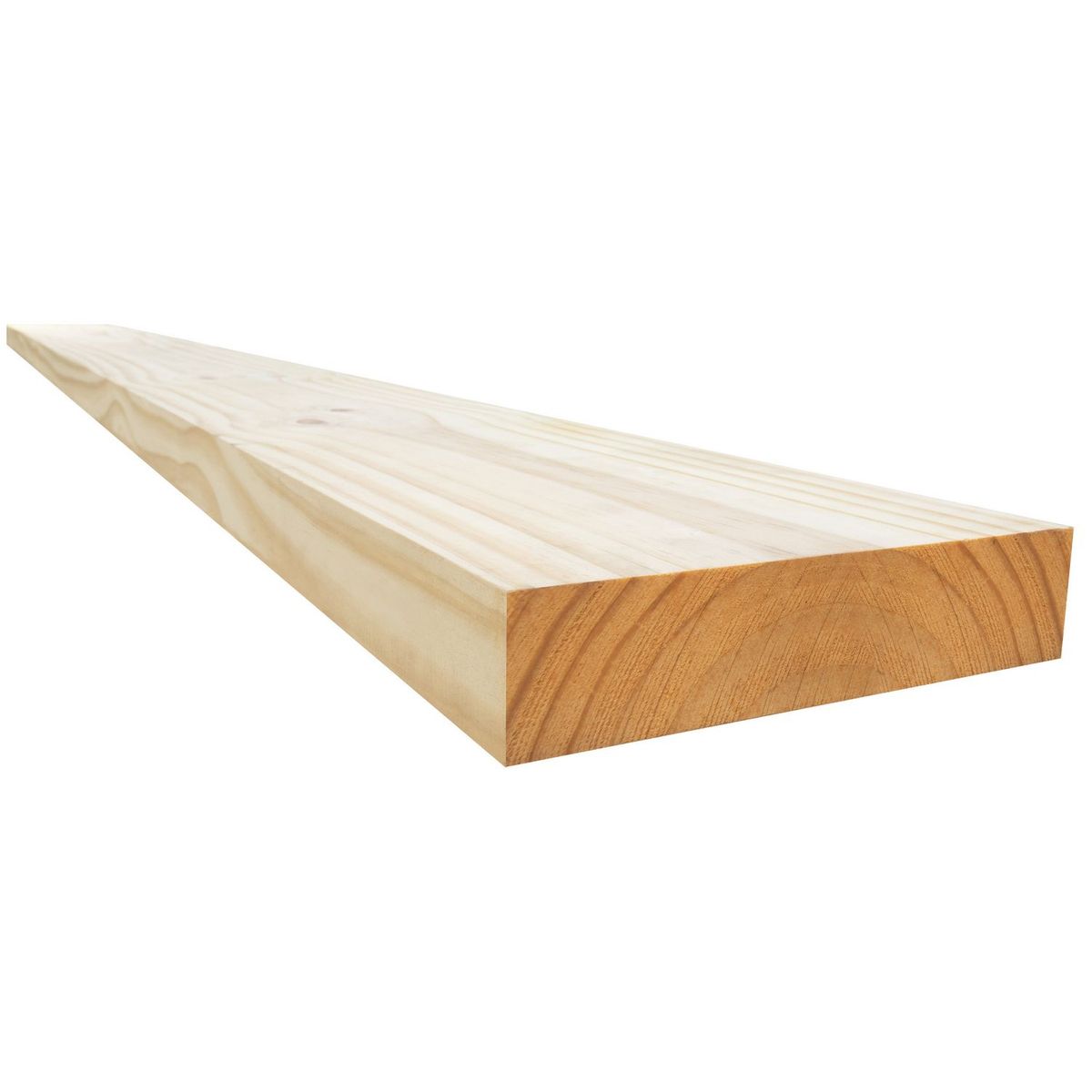 Timbermac - Madera Premium Importada Seca Cepillada  45 mm x 14 cm x 2.44 m