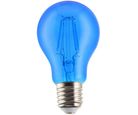 Foco led azul a62 4w e27